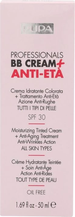 PUPA Milano Pupa Professionals BB Creme Anti-Eta SPF30 002 Sand -Beauty Verkoop 417x1200