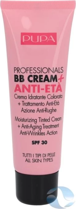 Pupa Milano Professionals BB Cream + Anti-Eta - 001 Nude -Beauty Verkoop 435x1200 4