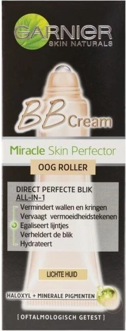 Garnier Skinactive Face SkinActive BB Cream Oogroller Light - 7ml - BB Cream -Beauty Verkoop 456x1200 1