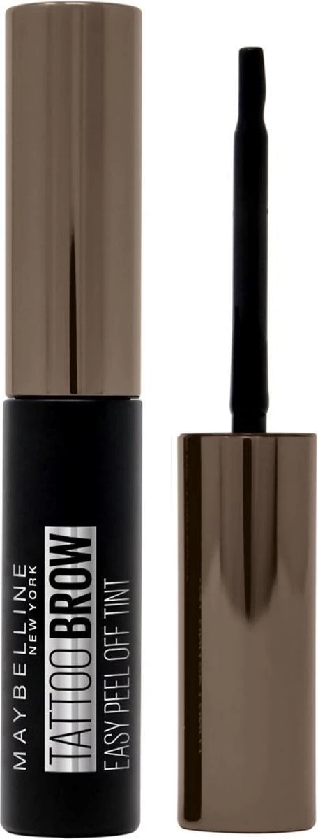 Maybelline New York - Tattoo Brow Peel-Off Wenkbrauwgel - 25 Chocolate Brown - Bruin 3 Maybelline New York - Tattoo Brow Peel-Off Wenkbrauwgel - 25 Chocolate Brown - Bruin