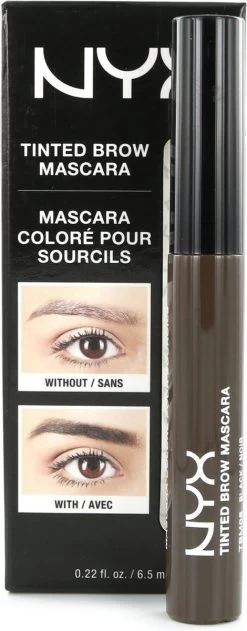 NYX Professional Makeup Tinted Brow Mascara - Black TBM05 - Wenkbrauw Mascara - 6,2 Gr -Beauty Verkoop 470x1200 1