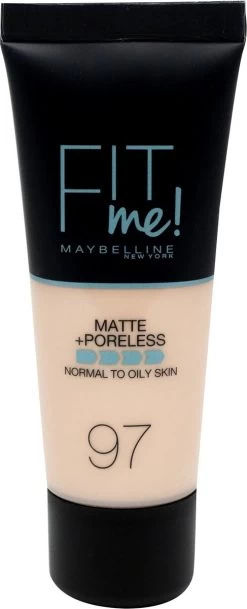 Maybelline New York - Fit Me Matte + Poreless Foundation - 097 Natural - 30 Ml -Beauty Verkoop 487x1200 3
