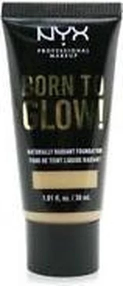 NYX Professional Makeup Born To Glow! Naturally Radiant Foundation - Warm Vanilla BTGRF6.3 - 30 Ml -Beauty Verkoop 518x1200
