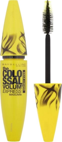 Maybelline Volum'Express Colossal Smoky Dangerous Mascara - Zwart -Beauty Verkoop 523x1200 1