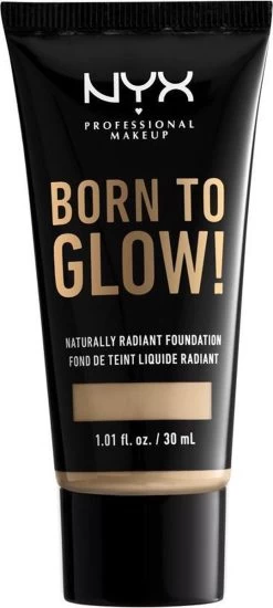 NYX Professional Makeup Born To Glow! Naturally Radiant Foundation - Warm Vanilla BTGRF6.3 - 30 Ml