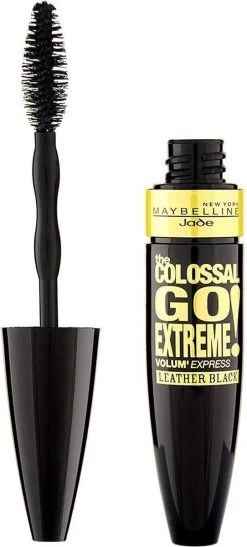 Maybelline Volum'Express Colossal Go Extreme! Leather Black Mascara - Zwart -Beauty Verkoop 542x1200