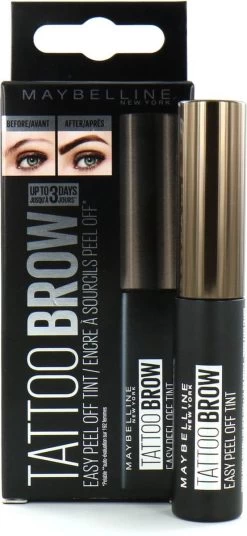 Maybelline New York - Tattoo Brow Peel-Off Wenkbrauwgel - 25 Chocolate Brown - Bruin 18 Maybelline New York - Tattoo Brow Peel-Off Wenkbrauwgel - 25 Chocolate Brown - Bruin -Beauty Verkoop 553x1200 3
