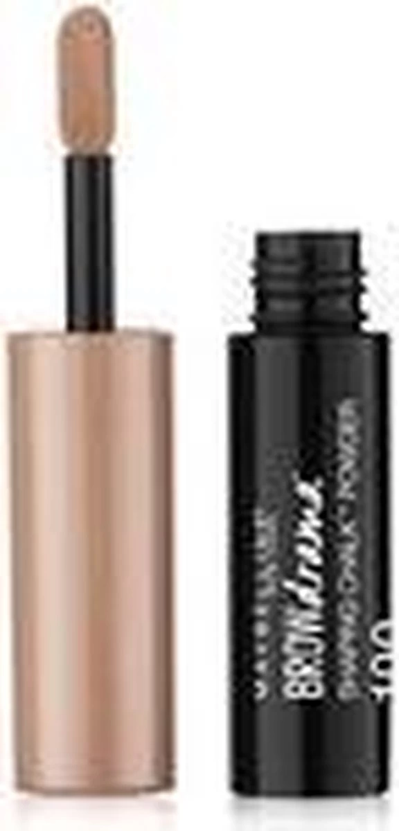 Maybelline Brow Drama Shaping Chalk Powder - 100 Blonde 6 Maybelline Brow Drama Shaping Chalk Powder - 100 Blonde - Afbeelding 4