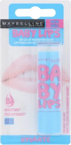Maybelline Baby Lips Hydrate (2 Stuks) -Beauty Verkoop 587x1200 1