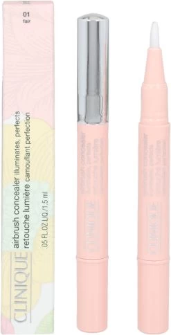Clinique - Airbrush Concealer Brightening Corrector 1.5 Ml 01 Fair - -Beauty Verkoop 613x1200