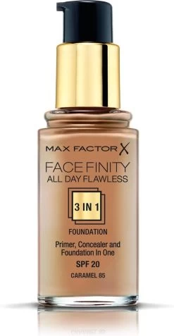 Max Factor Facefinity All Day Flawless 3-in-1 Liquid Foundation - 085 Caramel -Beauty Verkoop 622x1200 2