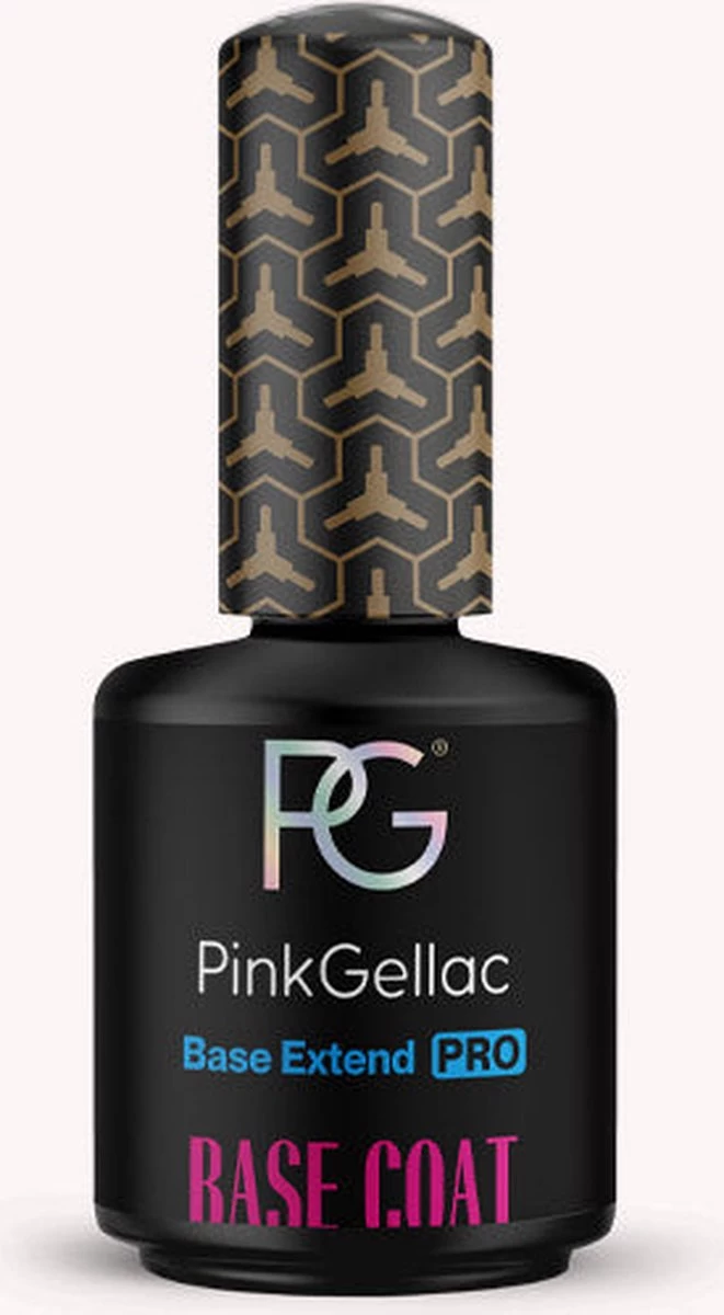 Pink Gellac - Base Extend - Base Coat Gellak - Snel Afweekbaar - 15 Ml 3 Pink Gellac - Base Extend - Base Coat Gellak - Snel Afweekbaar - 15 Ml
