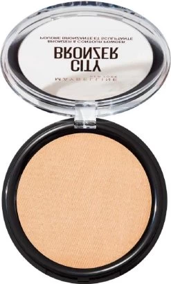 Maybelline City Bronzer Bronzer & Countour Powder - 100 Light Cool - Bronzing En Contouring Poeder - 51,4 Gr. -Beauty Verkoop 725x1200