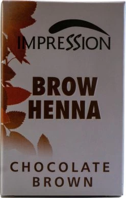 Impression Henna Wenkbrauwverf | Chocolade Bruin | Chocolate Brown | Chocolat Brun | Brow Henna | Goed Voor Meer Dan 20 Behandelingen -Beauty Verkoop 763x1200