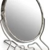 Merkloos Scheerspiegel 14.5cm 2-zijdig (één Zijde 2x Vergrotend) - Aluminium -Beauty Verkoop 816x1200 1