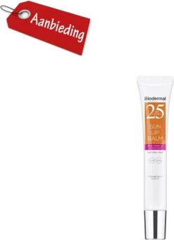 Lippenbalsem Natural Pink Biodermal Sun Lipbalm Lipbalsem SPF25 - Tube 12 Ml - -Beauty Verkoop 871x1200 1