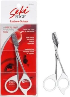 Seki Edge S605 Eyebrow Scissor Wenkbrauwschaartje - Wenkbrauw Trimmer -Beauty Verkoop 875x1200 1