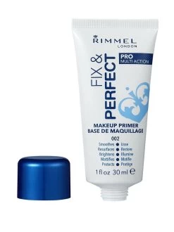 Rimmel London Fix & Perfect Make-Up Primer - 002 Transparent - 30 Ml -Beauty Verkoop 899x1200