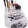 Beauty Attraction Make Up Organizer – Opbergdoos – Nagellak – Organizer 22 X 2,12 X 5,8 CM – 24 X 15 X 11 CM – Transparant -Beauty Verkoop 914x1200