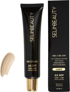 Selin Beauty BB Cream Light SPF 25, Hydrateert, Egaliseert En Corrigeert, Vermindert Roodheid, Geeft Een Gelijkmatige Teint, Geeft Je Huid Direct Een Boost. 8 Selin Beauty BB Cream Light SPF 25, Hydrateert, Egaliseert En Corrigeert, Vermindert Roodheid, Geeft Een Gelijkmatige Teint, Geeft Je Huid Direct Een Boost. -Beauty Verkoop 922x1200