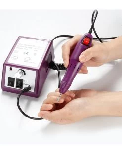 Elektrische Nagelvijl/ Nagelfrees - Inclusief 6 Vijlen - Nagelfrees Machine Voor Slijpen / Snijden / Polijsten - Manicure / Pedicure Nagel Vijlmachine - Verzorging Voor Nagels / Handen / Voeten -Beauty Verkoop 937x1200 2