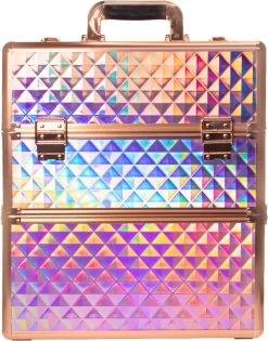 Koffer Groot Holo/Golden Rose XXL Met Opbergvakken -Beauty Verkoop 942x1200 1