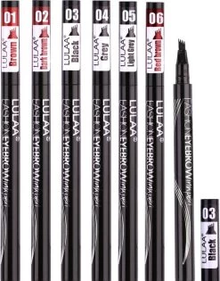 LULAA Microblade Pen - BRUIN - Watervaste Microblading Wenkbrauwpen - Waterproof Tattoo Pen - Make Up - Eyebrow Blading -Beauty Verkoop 942x1200 2