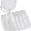 Oxid7® Organizer Voor Cosmetica Acryl - 25,5x22,5x15 Cm - 16 Vakken En Spiegel Met 3x Vergroting 1 Oxid7® Organizer Voor Cosmetica Acryl - 25,5x22,5x15 Cm - 16 Vakken En Spiegel Met 3x Vergroting -Beauty Verkoop 976x1200 1