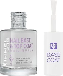 Rimmel London Nail Nurse Basecoat & Topcoat Nagellak - Transparant 16 Rimmel London Nail Nurse Basecoat & Topcoat Nagellak - Transparant -Beauty Verkoop 995x1200 1