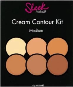Sleek Cream Contour Kit - Medium -Beauty Verkoop 999x1200